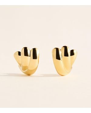 LIE STUDIO Plated The Magda Earrings - Natural