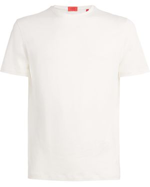 Isaia Cotton T-Shirt - White