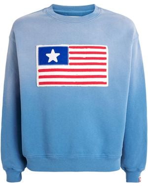 CHERRY LA One-Star Flag Sweatshirt - Blue