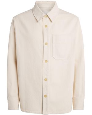 A.P.C. Cotton Logo Shirt - White