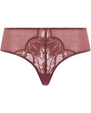 Hanro Lysia Midi Briefs - Pink