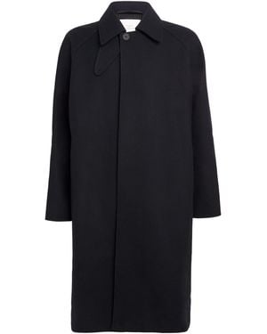 Studio Nicholson Wool-Blend Cabo Overcoat - Black