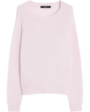 Weekend by Maxmara Cashmere Round-Neck Jumper - Pink