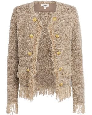 L'Agence Tweed Mireille Jacket - Natural