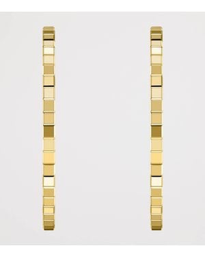 Chopard Ice Cube Hoop Earrings - Metallic