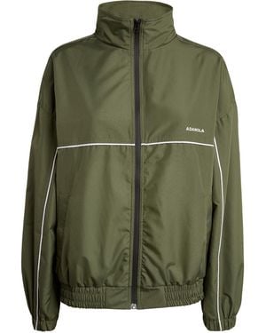 ADANOLA Logo Track Jacket - Green