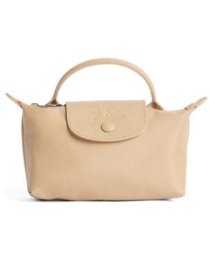 Longchamp Le Pliage Original Pouch - Natural
