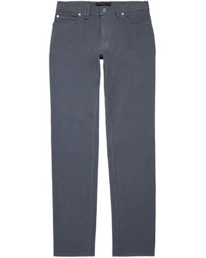 Brioni Organic Cotton Meribel Trousers - Blue