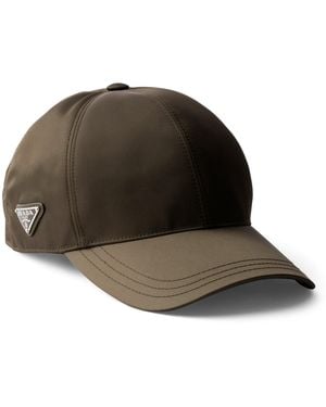 Prada Re-Nylon Baseball Cap - Green