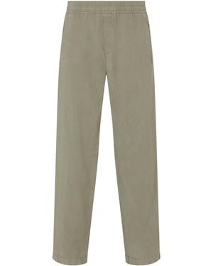 7 For All Mankind Lyocell-Blend Elasticated Trousers - Grey
