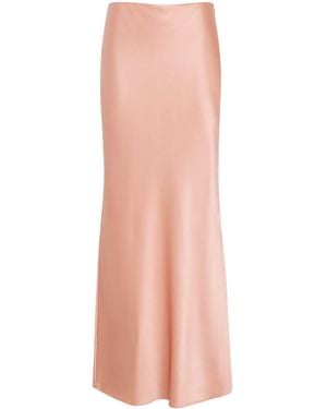 Cult Gaia Stretch-Silk Chantel Maxi Skirt - Pink