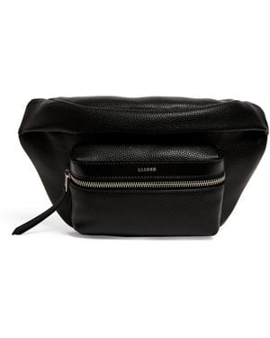 Sandro Coated Belt Bag - Black