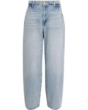 7 For All Mankind Bonnie Wide-Leg Barrel Jeans - Blue