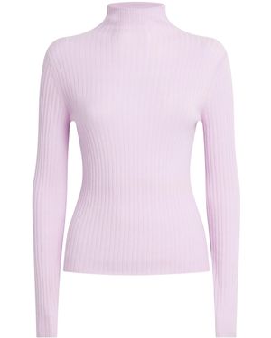 arch4 Cashmere High-Neck Ariana Top - Purple