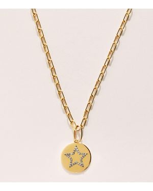 Rosa De La Cruz And Diamond Star Charm Necklace - Metallic