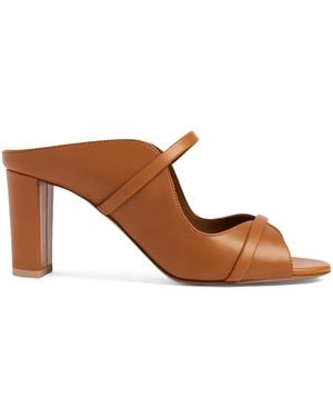 Malone Souliers Leather Norah Heeled Sandals 70 - Brown