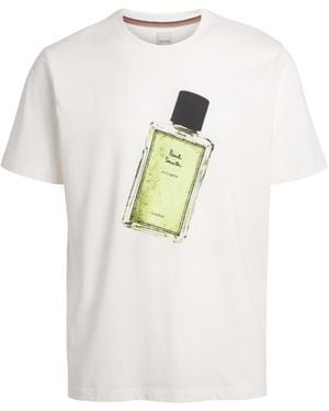 Paul Smith Cotton Cologne Print T-Shirt - White