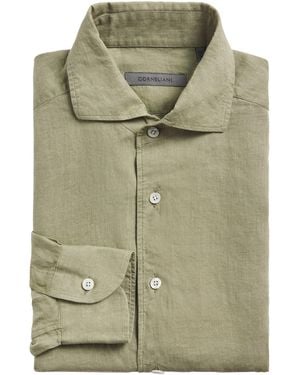 Corneliani Linen Shirt - Green