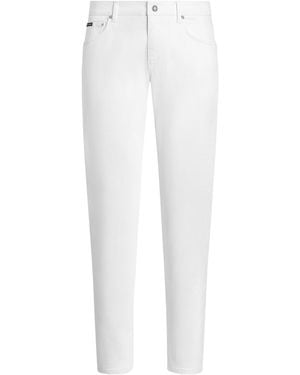 Dolce & Gabbana Slim Jeans - White