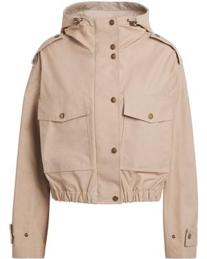Moncler Hooded Carex Jacket - Natural