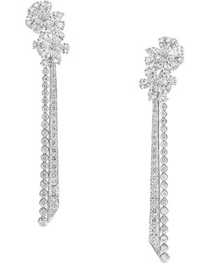 Graff And Diamond Carissa Drop Earrings - White