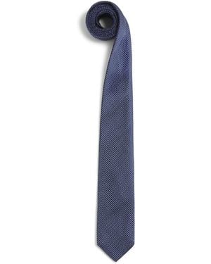 Corneliani Silk Jacquard Tie - Blue