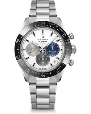 Zenith Stainless Steel Chronomaster Sport Watch - Metallic