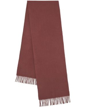 Mulberry Small Merino Wool Scarf - Purple