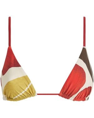 SIR. Julietta Triangle Bikini Top - Red