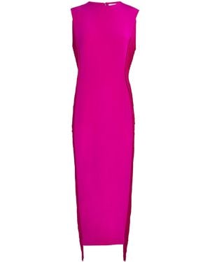 FFORME Silk Fringe Bianca Maxi Dress - Pink