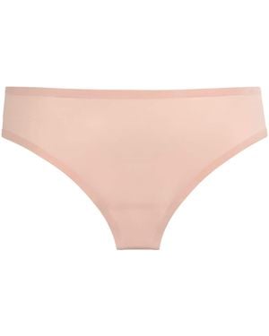 Wolford Sheer Touch Tanga Briefs - Natural