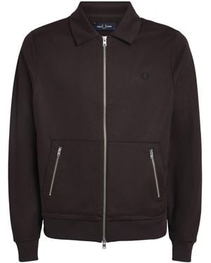 Fred Perry Tennis Tape Track Jacket - Black