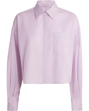Rag & Bone Cotton Marin Shirt - Purple