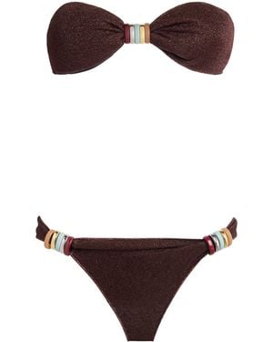 Oséree Multi-Ring Lumière Bikini - Brown