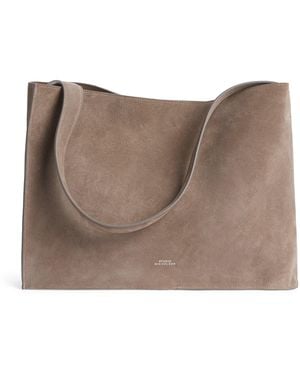 Studio Nicholson Suede Doublet Tote Bag - Brown