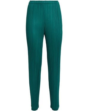 Pleats Please Issey Miyake Monthly Colours January Trousers - Green