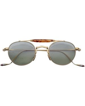Jacques Marie Mage Dasan Avaitor Sunglasses - Metallic