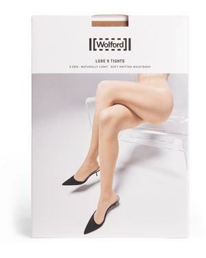 Wolford Luxe 9 Tights - White