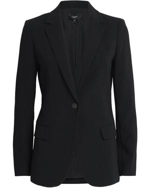 Theory Admiral Crepe Staple Blazer - Black