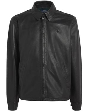 Polo Ralph Lauren Leather Jacket - Black