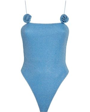 Oséree Lumière Rose Swimsuit - Blue