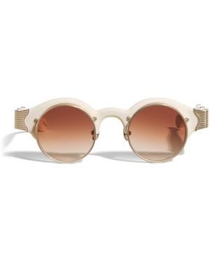 Matsuda 10605H Round Sunglasses - Pink