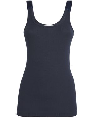 Helmut Lang Compact Tank Top - Blue