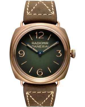 Panerai Bronze Radiomir Bronzo Watch - Metallic