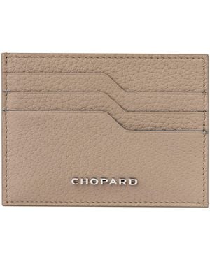 Chopard Small Leather Heritage Card Holder - Natural