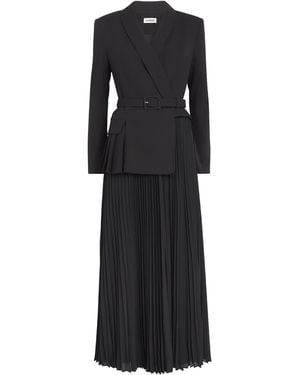Jonathan Simkhai Alexandra Blazer Midi Dress - Black