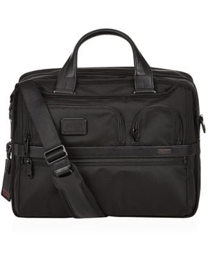 Tumi Alpha 2 - Expandable Organizer Laptop Brief (black) Computer Bags
