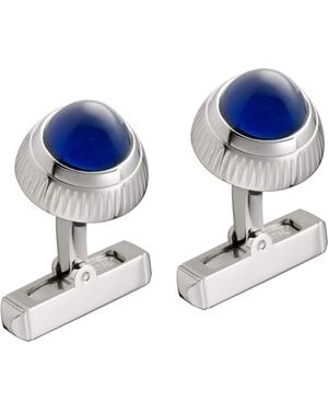 Cartier Watch Crown Décor Cufflinks - Blue