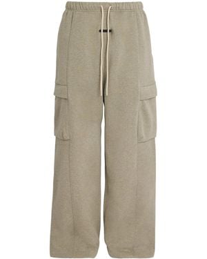 Fear Of God Fleece Cargo Trousers - Natural