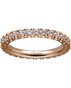 Cartier And Diamond Destinée Ring - Brown